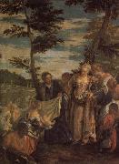 VERONESE (Paolo Caliari) Moses Saved from the Waters of the Nile Sweden oil painting artist